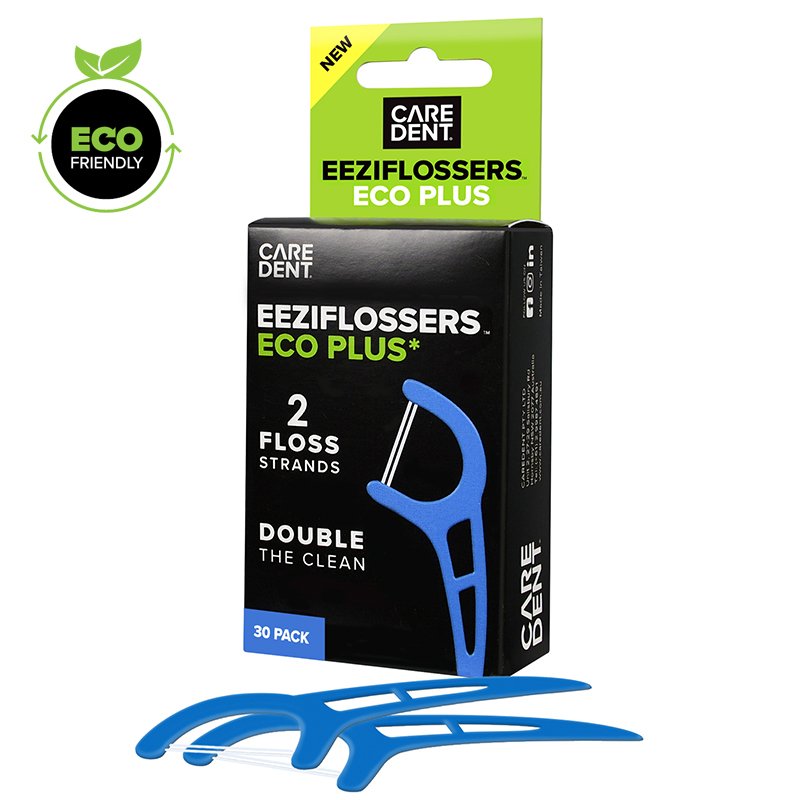 Caredent Eeziflossers Eco Plus 30 pack - (6/Box)
