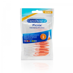 Picnix Interdental Brushes Orange Size 2  - 20pcs