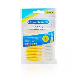 Picnix Interdental Brushes Yellow Size 5  - 20pcs
